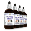 Thyro Help, Veterinary Natural Alcohol-FREE Liquid Extract, Pet Herbal Supplement 4x4 Oz