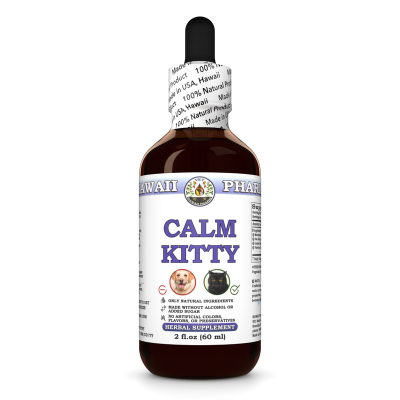 Calm Kitty, Veterinary Natural Alcohol-FREE Liquid Extract, Pet Herbal Supplement