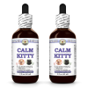 Calm Kitty, Veterinary Natural Alcohol-FREE Liquid Extract, Pet Herbal Supplement 2x2 Oz