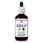 Kelp (Ascophyllum Nodosum) Certified Organic Dried Whole Plant Veterinary Natural Alcohol-FREE Liquid Extract, Pet Herbal Supplement