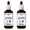 Cleanse And Detox, Veterinary Natural Alcohol-FREE Liquid Extract, Pet Herbal Supplement 2x2 Oz