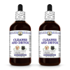 Cleanse And Detox, Veterinary Natural Alcohol-FREE Liquid Extract, Pet Herbal Supplement 2x4 Oz