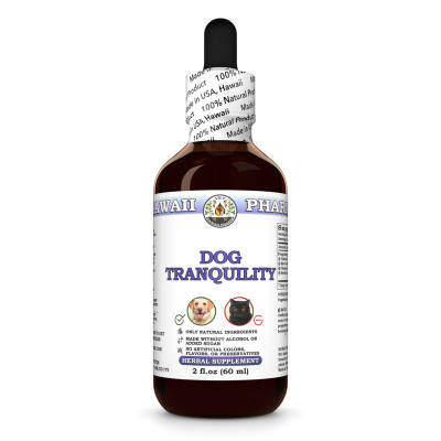 Dog Tranquility, Veterinary Natural Alcohol-FREE Liquid Extract, Pet Herbal Supplement