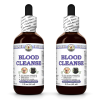 Blood Cleanse, Veterinary Natural Alcohol-FREE Liquid Extract, Pet Herbal Supplement 2x2 Oz
