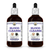 Blood Cleanse, Veterinary Natural Alcohol-FREE Liquid Extract, Pet Herbal Supplement 2x4 Oz