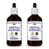 Dental Support, Veterinary Natural Alcohol-FREE Liquid Extract, Pet Herbal Supplement 2x4 Oz