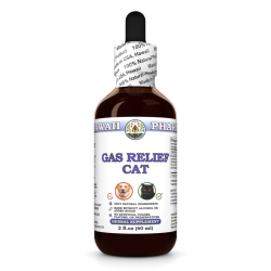 Gas Relief Cat, Veterinary Natural Alcohol-FREE Liquid Extract, Pet Herbal Supplement