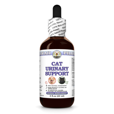 Cat Urinary Support, Veterinary Natural Alcohol-FREE Liquid Extract, Pet Herbal Supplement