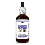 Passion Flower (Passiflora Incarnata) Certified Organic Dried Herb Veterinary Natural Alcohol-FREE Liquid Extract, Pet Herbal Supplement