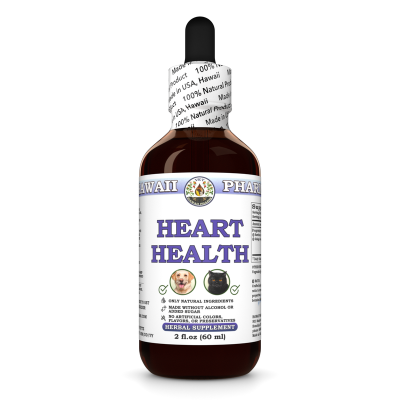 Heart Health, Veterinary Natural Alcohol-FREE Liquid Extract, Pet Herbal Supplement