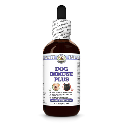 Dog Immune Plus, Veterinary Natural Alcohol-FREE Liquid Extract, Pet Herbal Supplement
