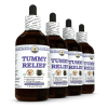 Tummy Relief, Veterinary Natural Alcohol-FREE Liquid Extract, Pet Herbal Supplement 4x4 Oz