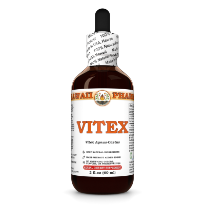 Vitex Liquid Extract, Organic Vitex (Vitex Agnus-Castus) Dried Berries Tincture