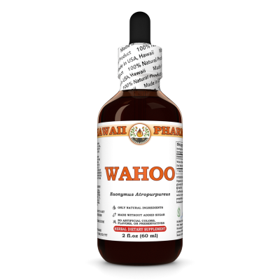 Wahoo Liquid Extract, Wahoo (Euonymus Atropurpureus) Dried Root Bark Powder Tincture