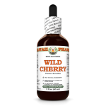Wild Cherry Alcohol-FREE Liquid Extract, Organic Wild Cherry (Prunus Serotina) Dried Bark Glycerite