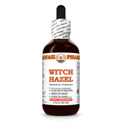 Witch Hazel Liquid Extract, Witch Hazel (Hamamelis Virginiana) Bark Tincture