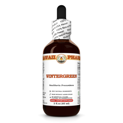 Wintergreen Liquid Extract, Wintergreen (Gaultheria Procumbens) Dried Leaf Powder Tincture