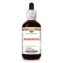 Wormwood Alcohol-FREE Liquid Extract, Organic Wormwood (Artemisia absinthium) Dried Herb Glycerite