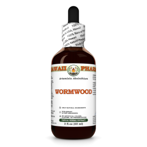 Wormwood Alcohol-FREE Liquid Extract, Wormwood (Artemisia absinthium) Dried Herb Glycerite