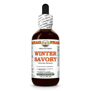 Winter Savory Alcohol-FREE Liquid Extract, Winter Savory (Satureja Montana) Dried Leaf Glycerite