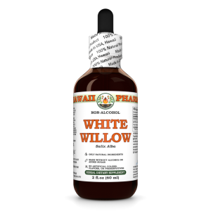 White Willow Alcohol-FREE Liquid Extract, White Willow (Salix Alba) Dried Bark Glycerite