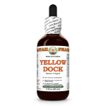 Yellow Dock Alcohol-FREE Liquid Extract, Organic Yellow Dock (Rumex Crispus) Dried Root Glycerite