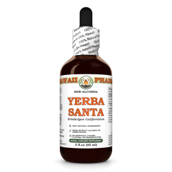 Yerba Santa Alcohol-FREE Liquid Extract, Yerba Santa (Eriodictyon Californicum) Dried Leaf Glycerite