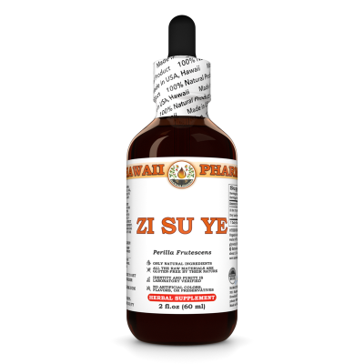Zi Su Ye Liquid Extract, Zi Su Ye (Perilla Frutescens) Dried Leaf Tincture
