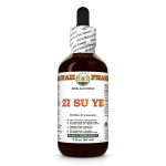 Zi Su Ye Alcohol-FREE Liquid Extract, Zi Su Ye (Perilla Frutescens) Dried Leaf Glycerite