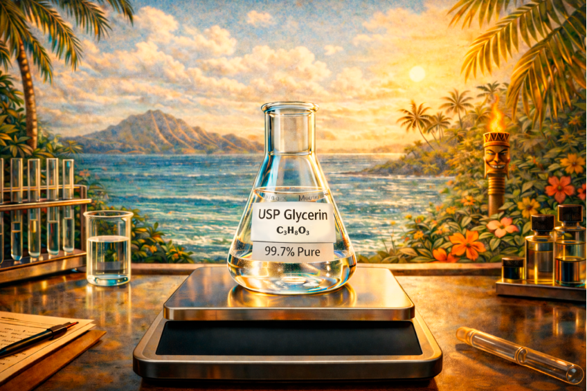Scientific Approach to Flax-Derived Glycerin: Pre-Orders Now Open with Aloha Spirit
