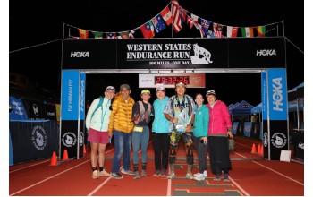 100 MILES OF DETERMINATION: TAKESHI YAMADA COMPLETES THE WESTERN STATES ENDURANCE RUN