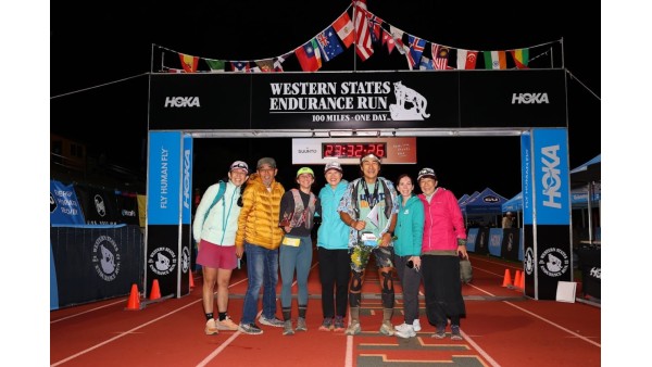 100 MILES OF DETERMINATION: TAKESHI YAMADA COMPLETES THE WESTERN STATES ENDURANCE RUN