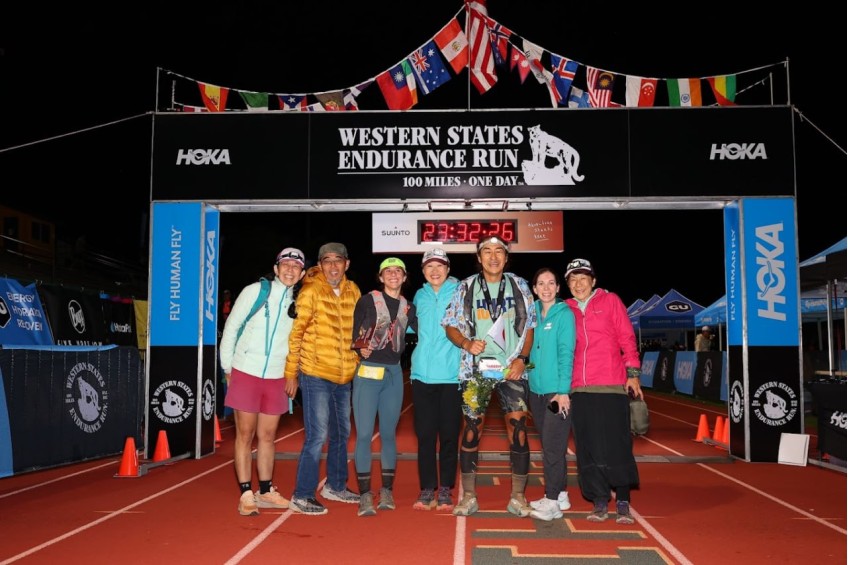 100 MILES OF DETERMINATION: TAKESHI YAMADA COMPLETES THE WESTERN STATES ENDURANCE RUN
