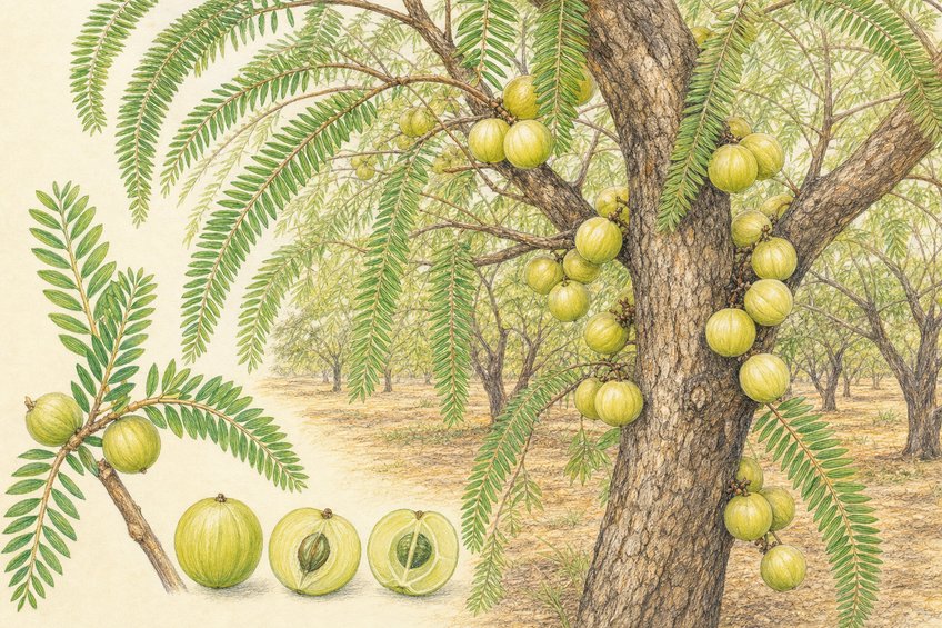 AMLA (EMBLICA OFFICINALIS): INDIAN GOOSEBERRY TREE