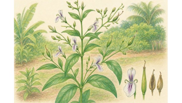 ANDROGRAPHIS - THE KING OF BITTERS IN THE HERB GARDEN