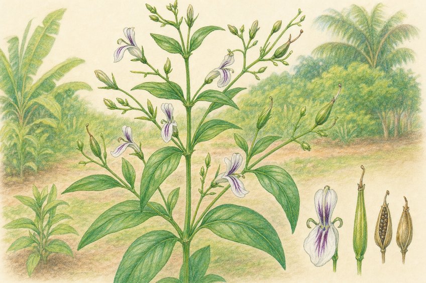 ANDROGRAPHIS - THE KING OF BITTERS IN THE HERB GARDEN