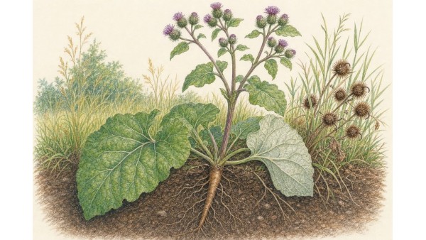 BURDOCK (ARCTIUM LAPPA): ROOTS, BURRS, AND LORE