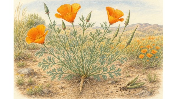 CALIFORNIA POPPY: GOLDEN WILDFLOWER OF THE WEST COAST