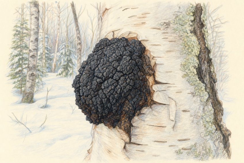 CHAGA MUSHROOM GUIDE: BIRCH'S BLACK FOREST CONK LORE