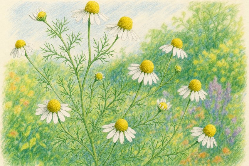 CHAMOMILE PLANT PROFILE: MATRICARIA CHAMOMILLA HERB
