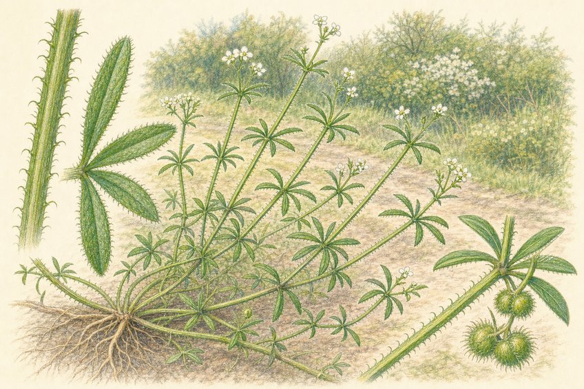 CLEAVERS (GALIUM APARINE): THE STICKY SPRING HERB