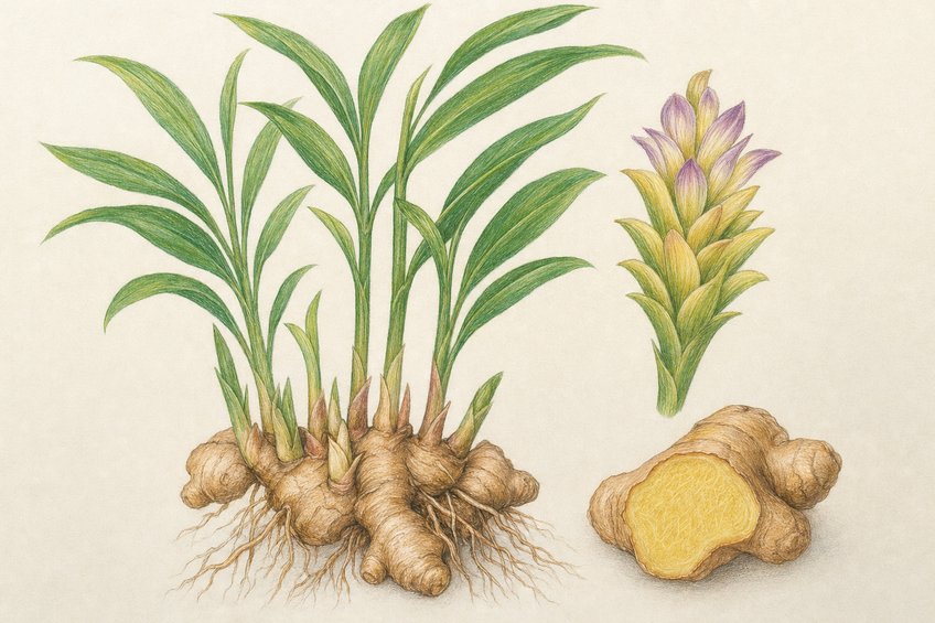 GINGER (ZINGIBER OFFICINALE): ROOT, SPICE, AND LORE.