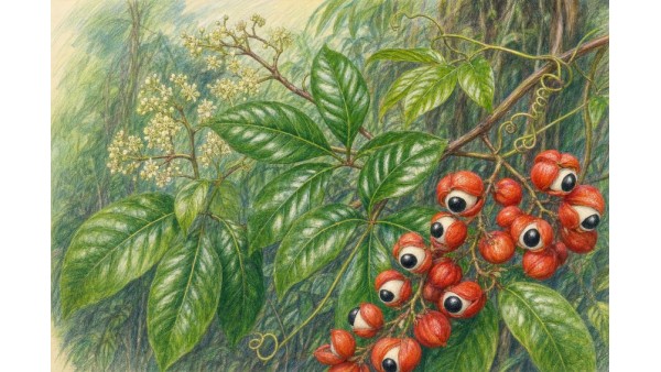 GUARANA PLANT GUIDE: AMAZON VINE WITH EYE-LIKE SEEDS
