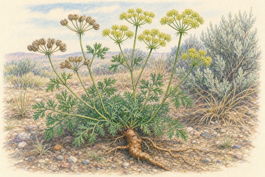 LOMATIUM DISSECTUM: FERNLEAF BISCUITROOT OF THE WEST