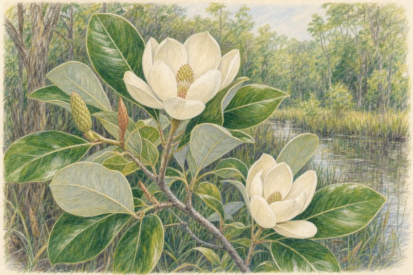 SWEETBAY MAGNOLIA: MAGNOLIA VIRGINIANA HERBAL GUIDE