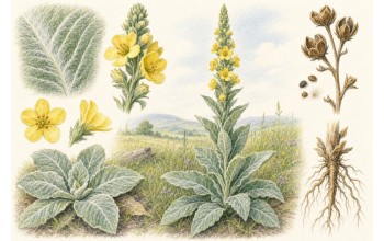MULLEIN PLANT PROFILE: VELVET LEAVES AND GOLDEN SPIRES