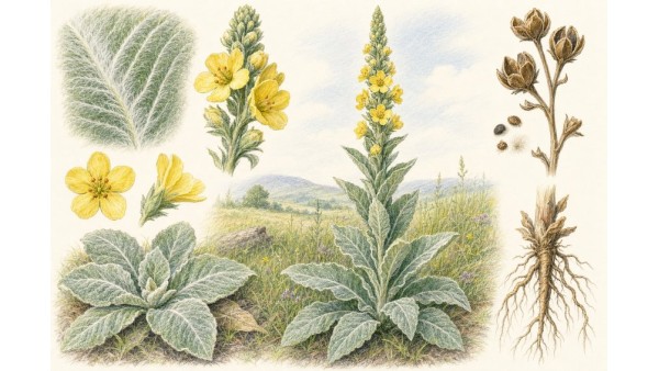 MULLEIN PLANT PROFILE: VELVET LEAVES AND GOLDEN SPIRES