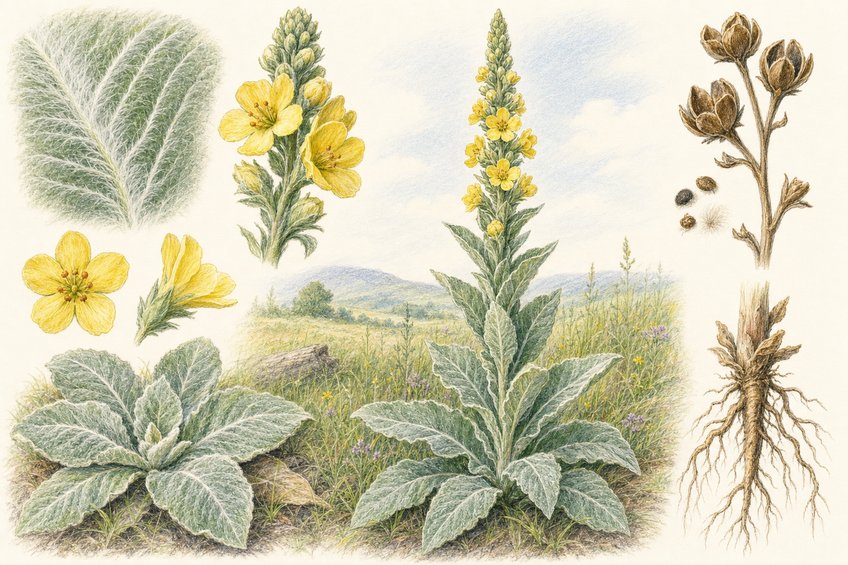 MULLEIN PLANT PROFILE: VELVET LEAVES AND GOLDEN SPIRES