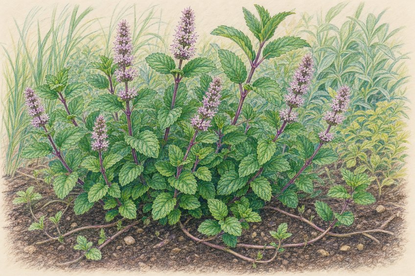 PEPPERMINT: BOTANY, FOLKLORE, AND COOL GREEN LEAVES