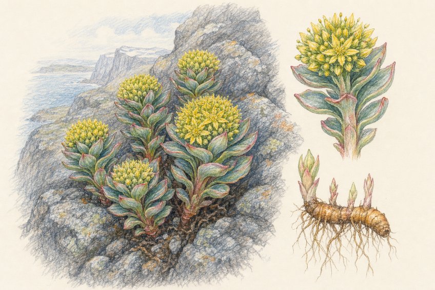 RHODIOLA ROSEA - ROSEROOT OF COLD CLIFFS